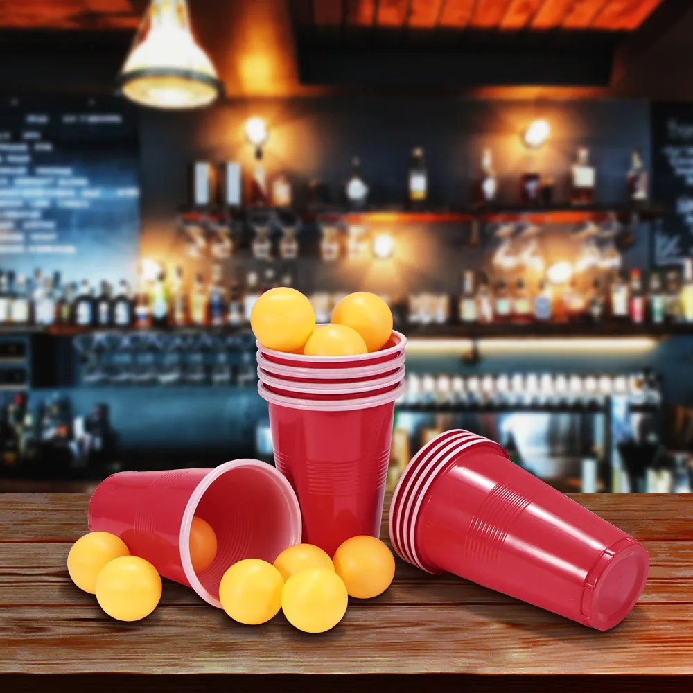 24 шара чашки пиво набор для пинг понга питьевая игра игрушка отдыха подарок