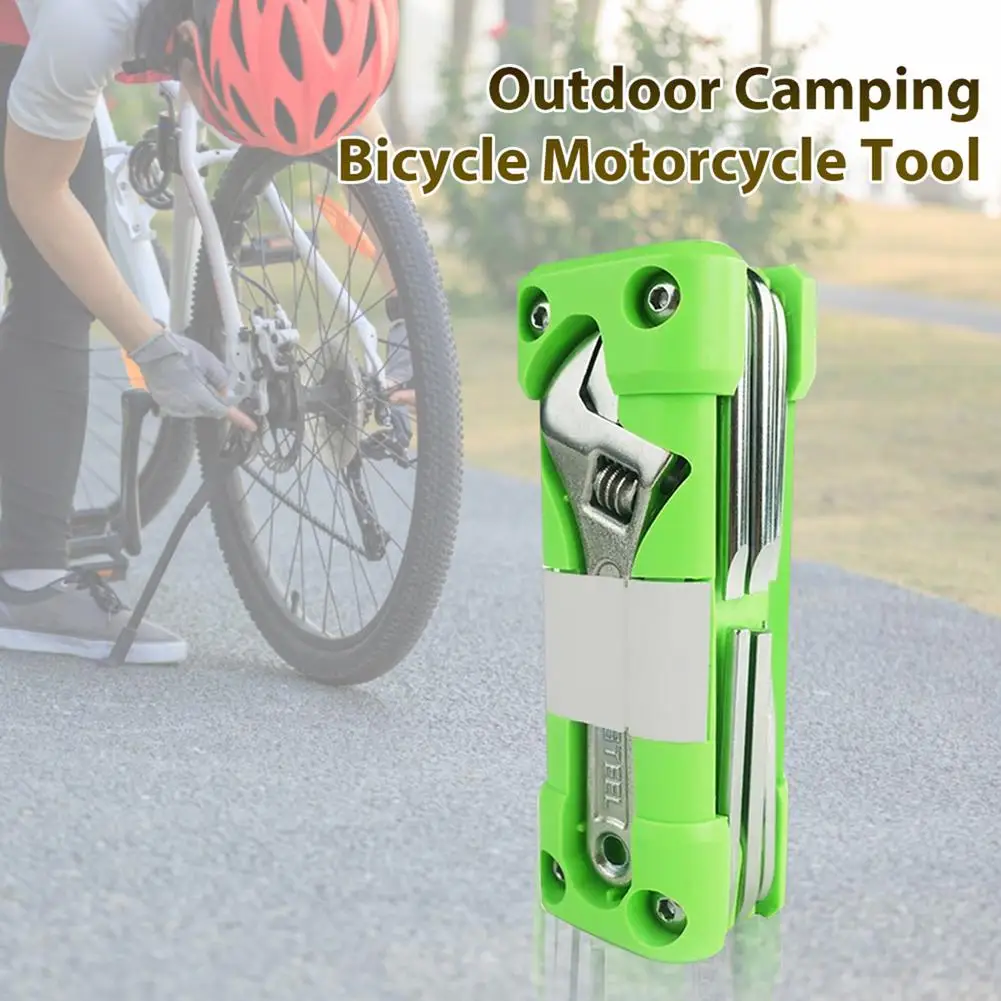 

Открытый Кемпинг уход за кожей лица маска Велосипедный спорт мотоцикл Ремонт набор инструментов, отвертка, биты, разводной раздвижной гаеч...