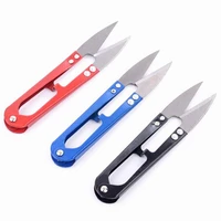 high quality carbon steel scissors u shaped fishing line scissors high quality carbon steel scissors 5g10cm