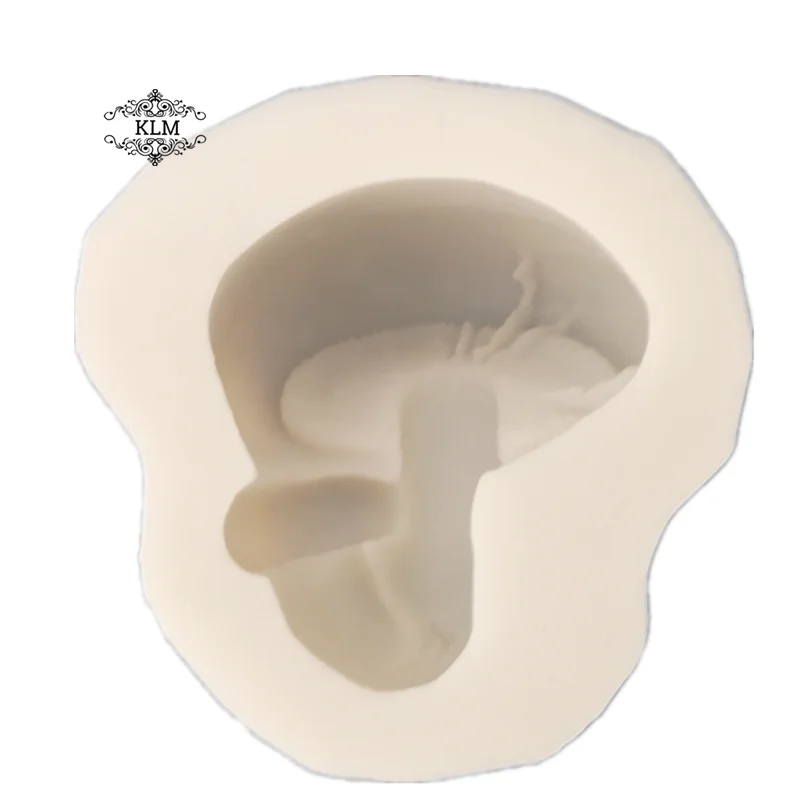 KLM3D силиконовая форма в виде шара гриба для украшения торта шоколада