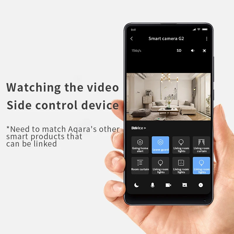 Умная камера Aqara G2 Gateways Edition для Xiaomi Smart Home Zigbee Wi-Fi беспроводная связь разрешение 100%