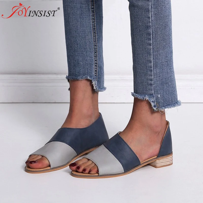 Сандалии женские ортопедические на плоской подошве удобные босоножки из