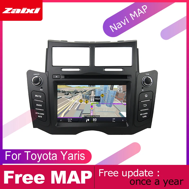 Головное устройство 2din для Toyota Yaris 2005 ~ 2011 аксессуары Android автомобильное радио
