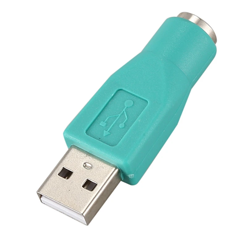 2 шт. USB 0 штекер на PS/2 гнездо мыши клавиатуры адаптер разъем с зарядкой триггера