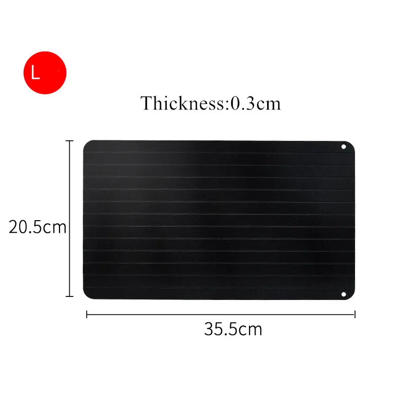 Лоток для быстрого размораживания замороженных продуктов мяса фруктов быстрое