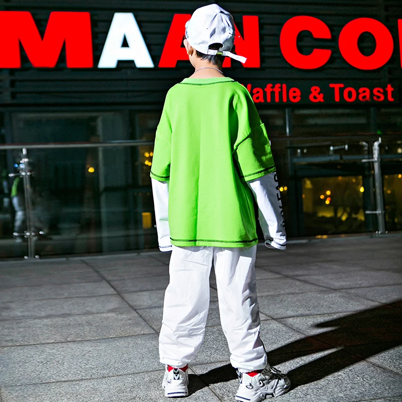 Костюмы для джазовых танцев мальчиков крутая одежда в стиле хип хоп рейв уличных