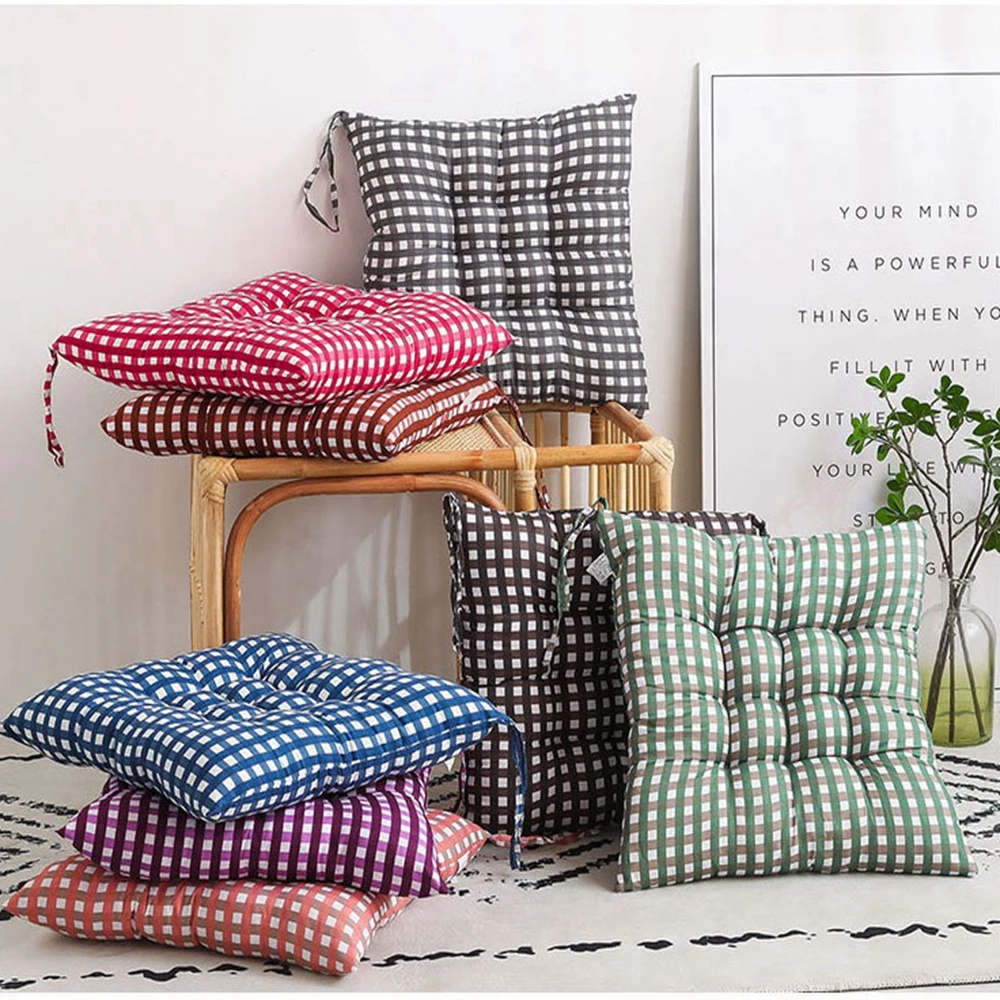 

1PC Stool Cushions Square Chair Seat Cartoon Printed Cushion Office Seat Cushions Sofa Backrest Pillow Chair Cushion 40x40cm