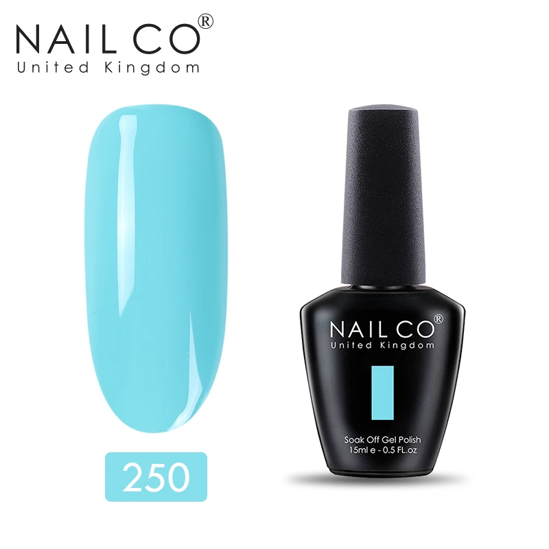 11250 NAILCO синяя серия лаков для ногтей 150 чистый цвет стойкий лак для ногтей Гибридный Esmalte дизайн ногтей гель лак - Цвет: 11250