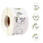 Наклейки для запечатывания подарков, 500 шт., спасибо, любовь, дизайн, дневник в стиле Скрапбукинг, наклейки, праздник день рождения вечеринка, подарок декоративные наклейки