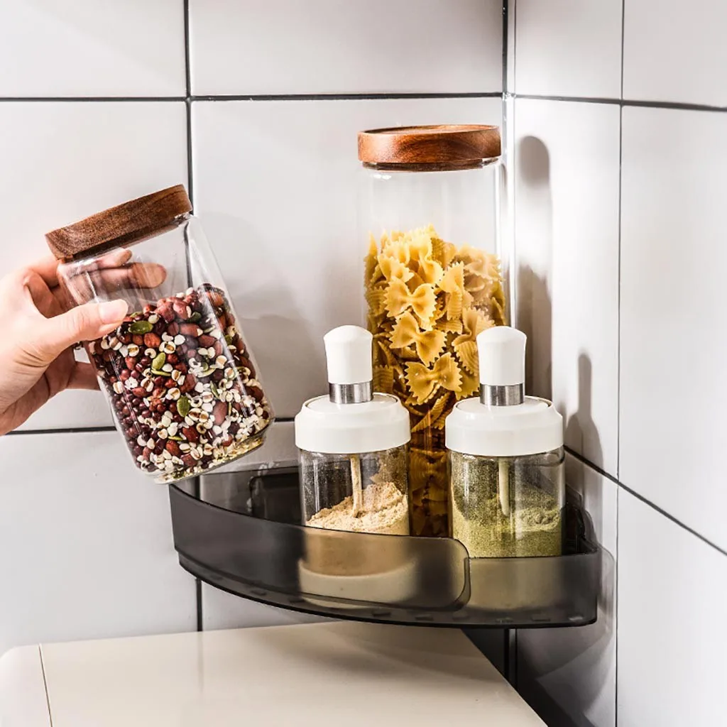 Треугольная душевая полка для ванной комнаты угловой держатель хранения в