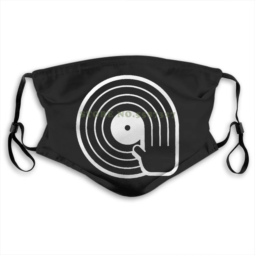 Dj Vinyl Records Turntables Trust Me I'M The Kiss Technics Vintage Retro 80S Player Mandude Summer Print Diy Masks