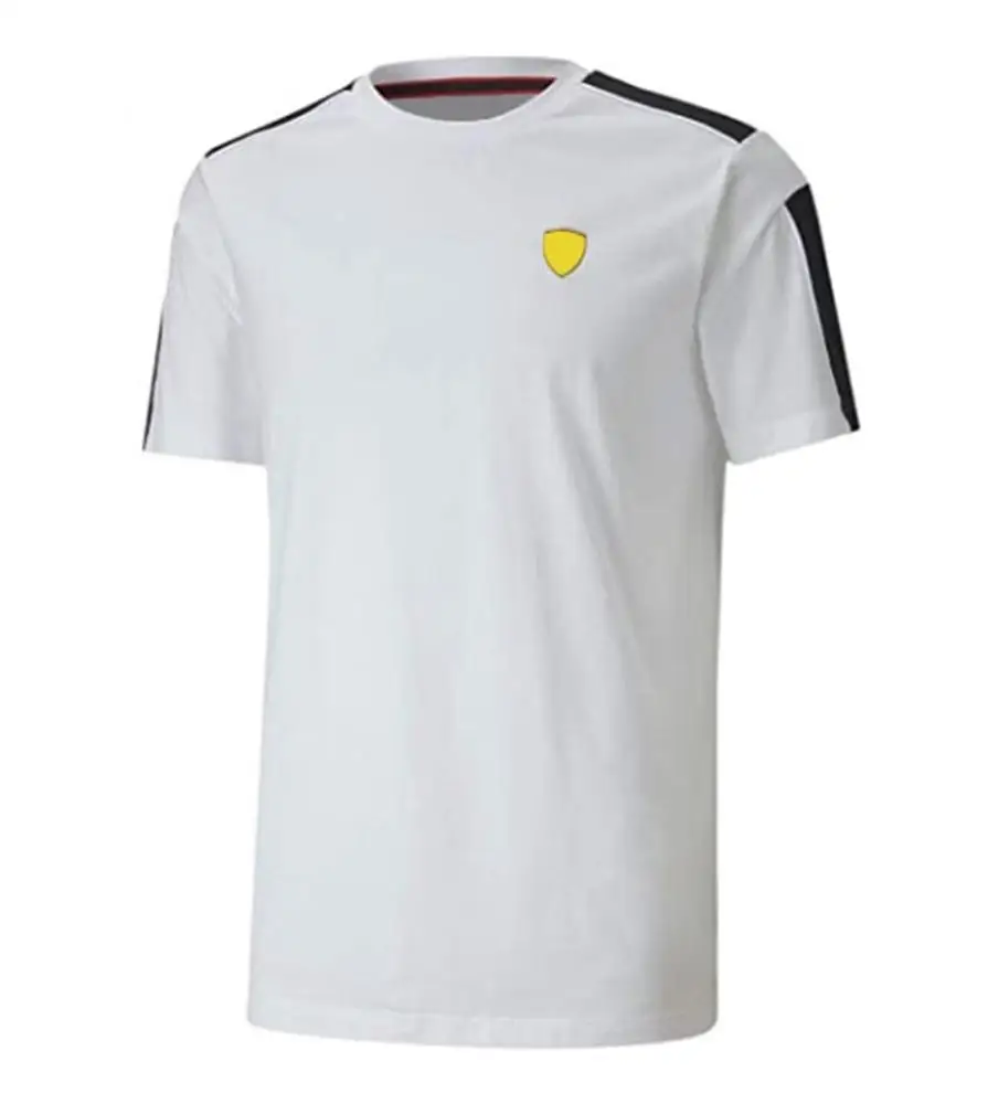 

Hot selling F1 short-sleeved racing suit men's round neck short-sleeved T-shirt Formula One team Polo shirt team uniform