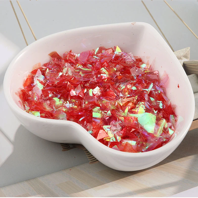 Shell Paper Candy Pieces Cellophane Colorful DIY Crystal Mud Clothing Accessories Epoxy Handmade Materials | Дом и сад