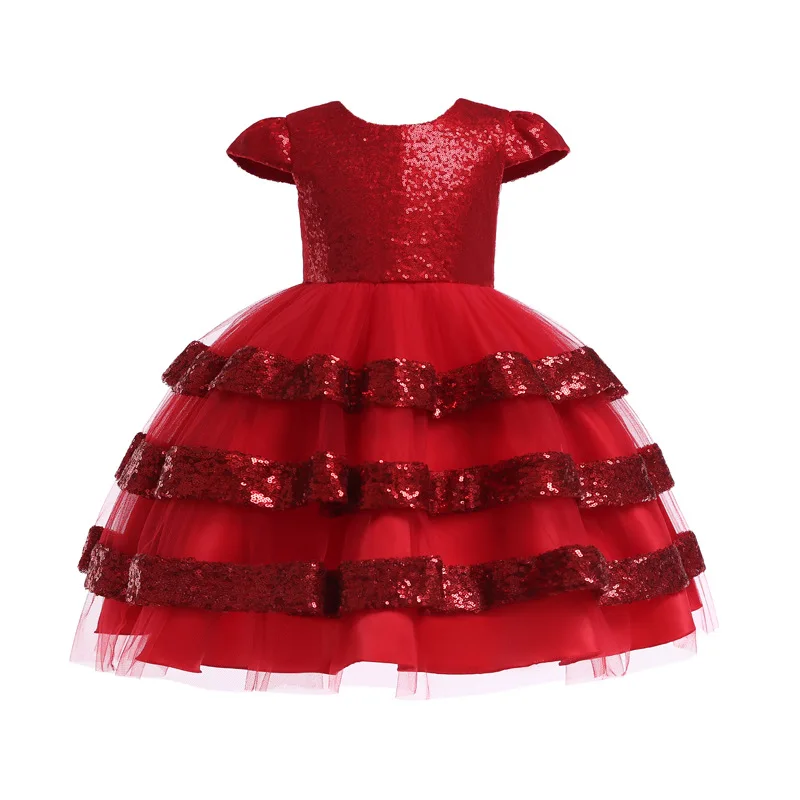 Нарядные Детские бальные платья свадебное платье для малышей новинка 2019 года