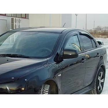 Set Deflectors Window 4 PCs. Mitsubishi Lancer SD 2007-SIM. NLDSMILAN0732 | Автомобили и мотоциклы