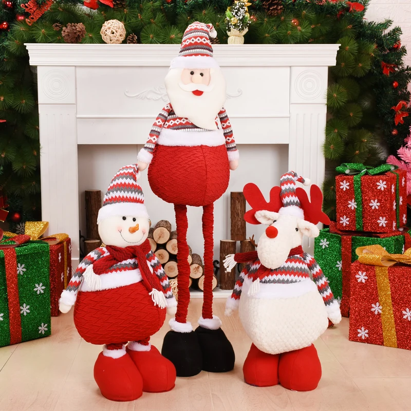 

New Year's Eve Decorations Cute Santa Snowman Animal Christmas Ornaments Falling Ornaments Party Supplies Christmas Decoration