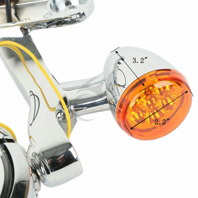 

1set 883 Harley Mobile LED4.5 Inch Fog Light Harley Big Gliding Fog Light Bracket Motorcycle Accessories Durable