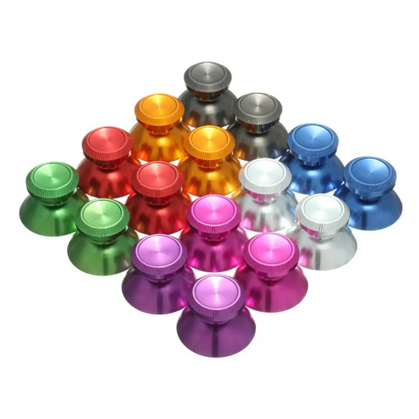 2PC Metal Joystick Grip Cap Analog Thumb stick Cover For PS4 Xbox One Gamepad Controller thumbstick Replacement | Электроника