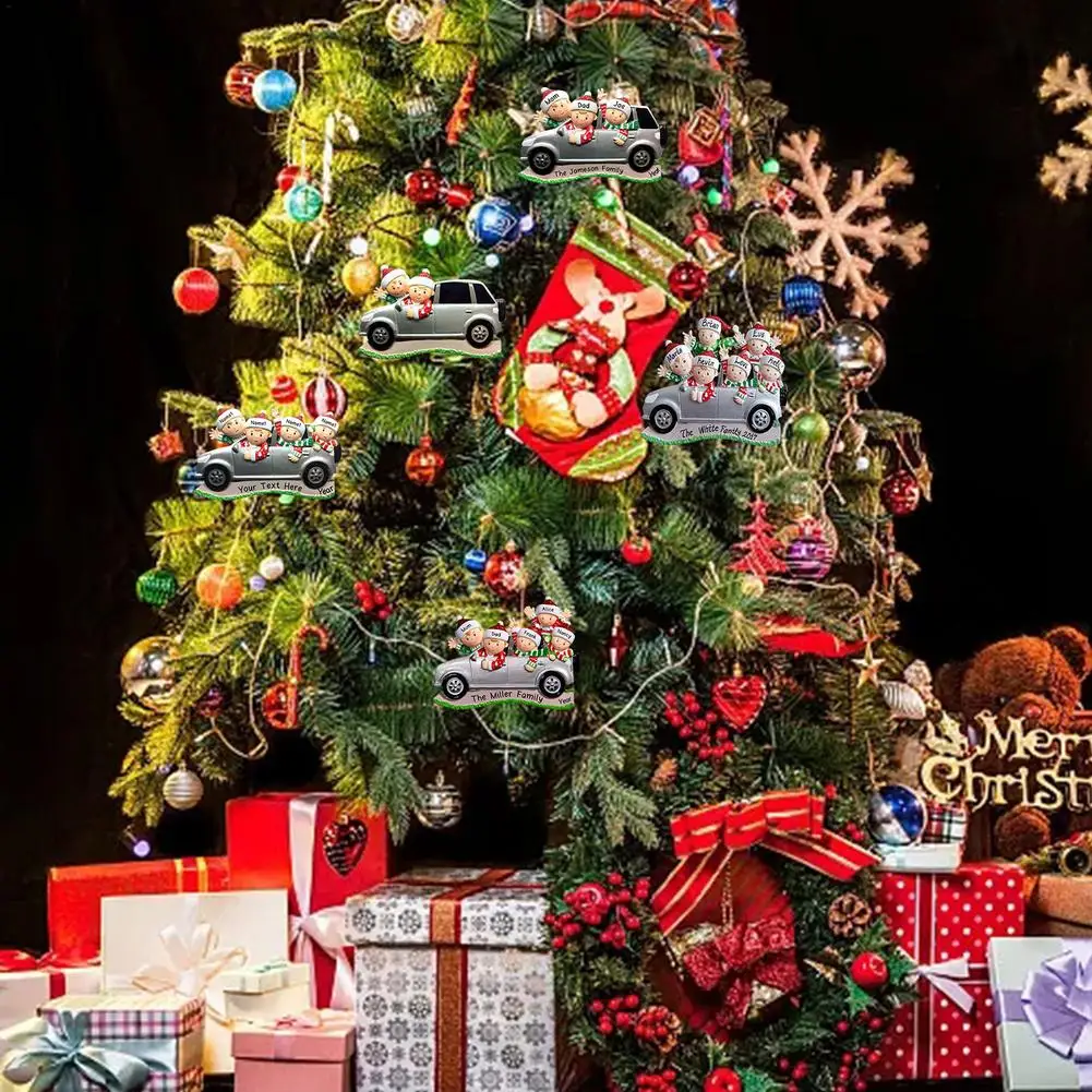 Новогодний Декор сделай сам персонализированное семейное украшение аксессуары