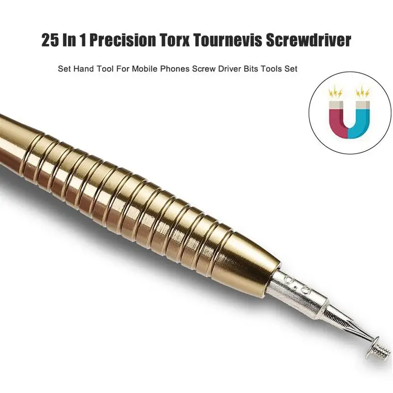 Набор прецизионных отверток Torx 25 в 1 ручной инструмент для мобильных телефонов