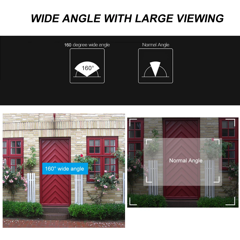 4 3 ''WIFI умный ЖК дисплей Цифровой глазок дверная камера зритель монитор PIR