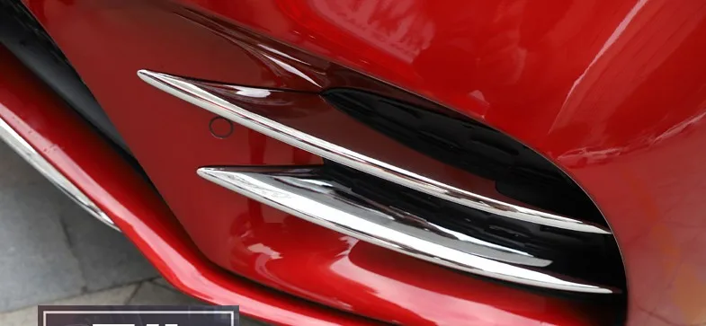Подходит для Mercedes Benz A Class W177 V177 AMG Line Автомобильная передняя противотуманная фара ламповая наклейка крышка полосы 4 шт авто аксессуары