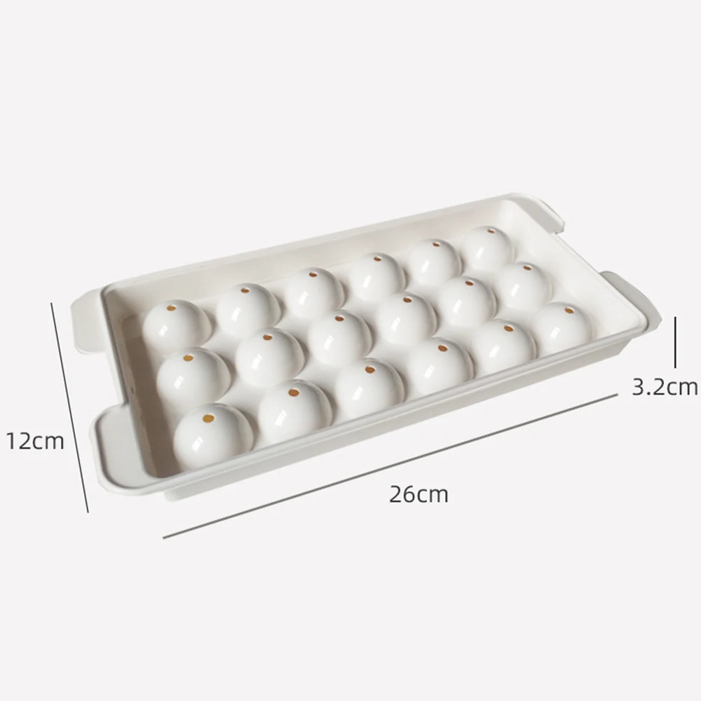 

Diy18 Cavity Large Ice Cube Tray Ball Maker Big Silicone Mold Sphere Whiskey Round Mold