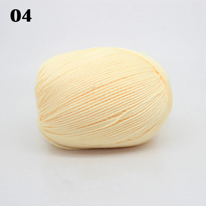 Хлопковая шелковая Белковая бархатная пряжа для вязания крючком 50 г|Пряжа| |