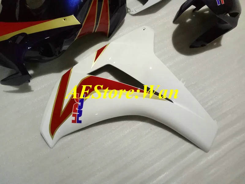 Комплект обтекателей под давлением для HONDA CBR1000RR 08 09 10 11 CBR 1000RR 1000 2008 2009 2011 Белый