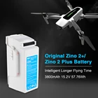 Оригинальный Hubsan Zino 2 + аккумулятор 3800 мАч 15,2 в Вт ч для радиоуправляемого дрона Zino 2 + Plus FPV