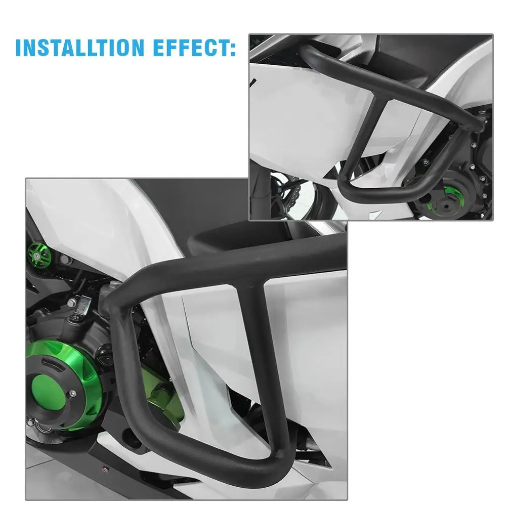 Для Kawasaki Ninja 400 250 2018 2019 защитная планка двигателя топливного бака рама Бамперный барьер Ninja400 Ninja250 на.