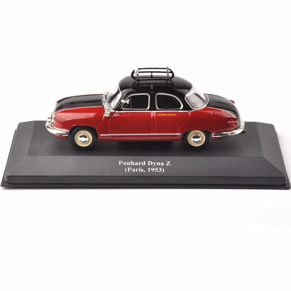 Модель красного такси под давлением IXO 1/43 Panhard Dyna Z (Париж 1953) коллекционная