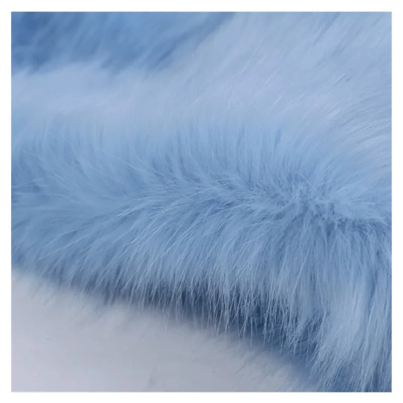 Утепленная ткань из искусственного меха лисы меховой воротник для одежды ковер