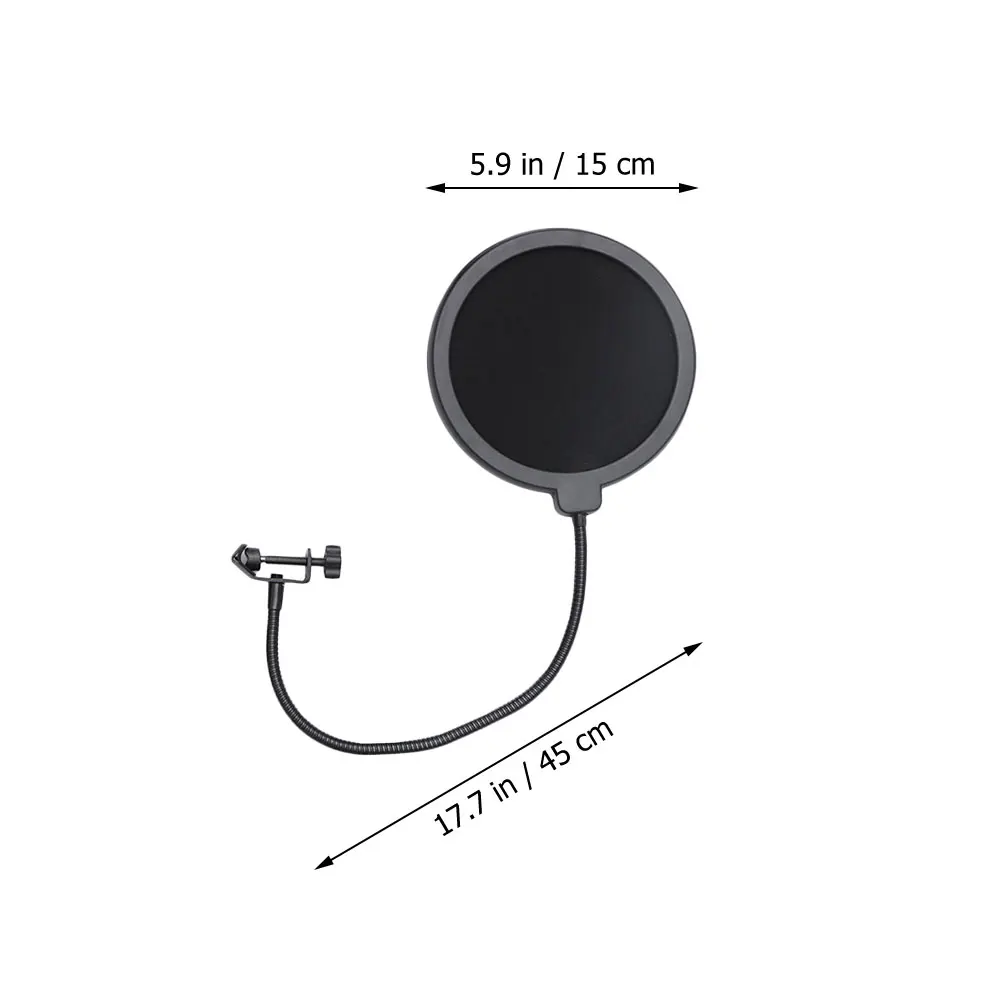 

Studio Condenser USB Computer Microphone Kit for YouTube Voice Recording With Adjustable Stand Mount / Wind Screen Sound Filter