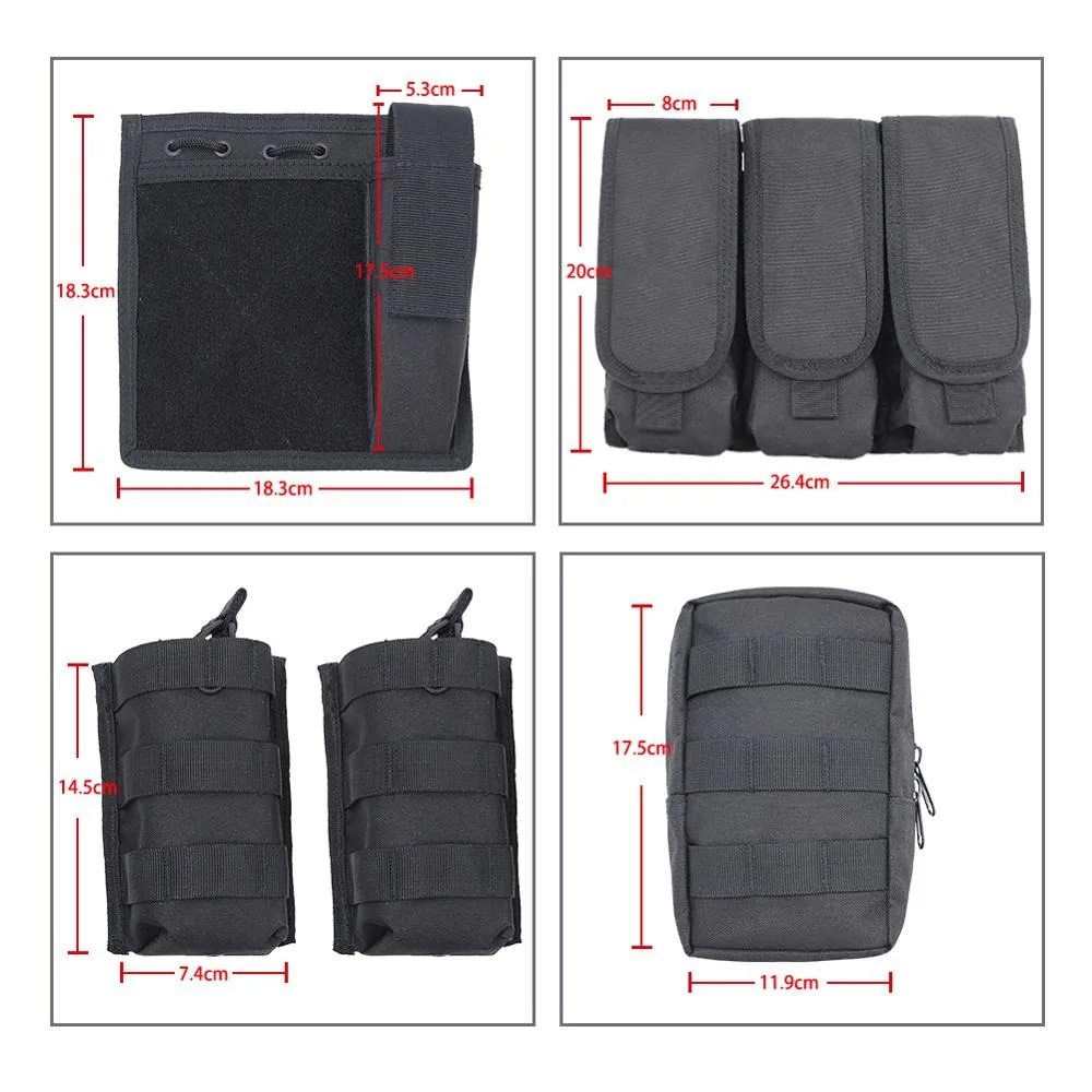 

Airsoft Vest Tactical Vest Plate Carrier Swat Fishing Hunting Paintball Vest Military Army Armor Police Vest