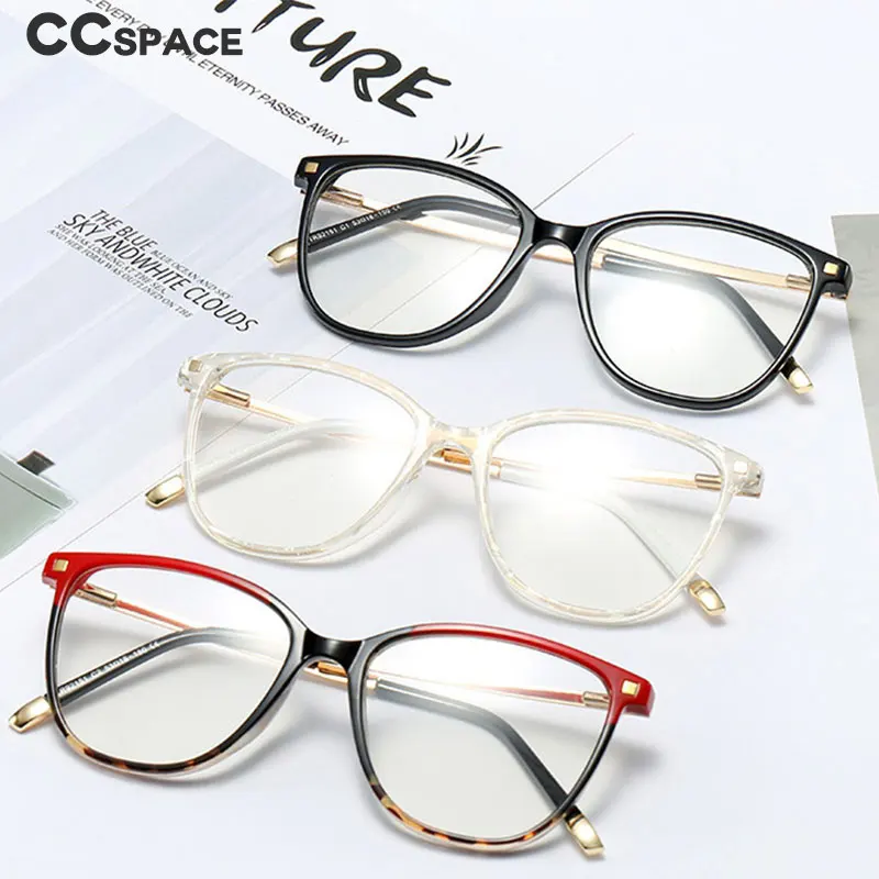 45623 узкие квадратные оправы для очков женские стильные оптические модные
