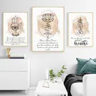 Плакат с изображением йоги, настенный цветок жизни настенные картины, Картина на холсте с изображением Хамса, украшение для дома, картина современное оформление комнаты