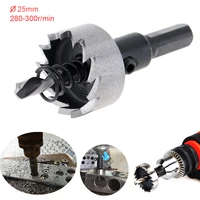 m35 25mm carbide tip hss drill bit hole saw stainless steel metal alloy drilling hole opener tool for metalalloyiron cutting
