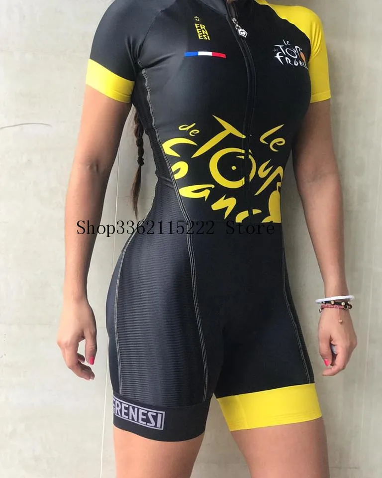 Bicicleta Frenesi для женщин Велоспорт Джерси Высокое качество сексуальный боди skinsuit Триатлон roupa ciclismo speedsuit комбинезон велосипедный