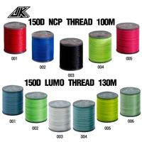 jk 150d thread multicolor hand knitted thread diy suitable for all kinds of auxiliary hook binding fishing gear supplies