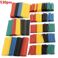 530 pcs set fearful polyolefin assorted heat shrink tubing insulated cable sleeving tubing set 2 1 waterproof hose sleeve