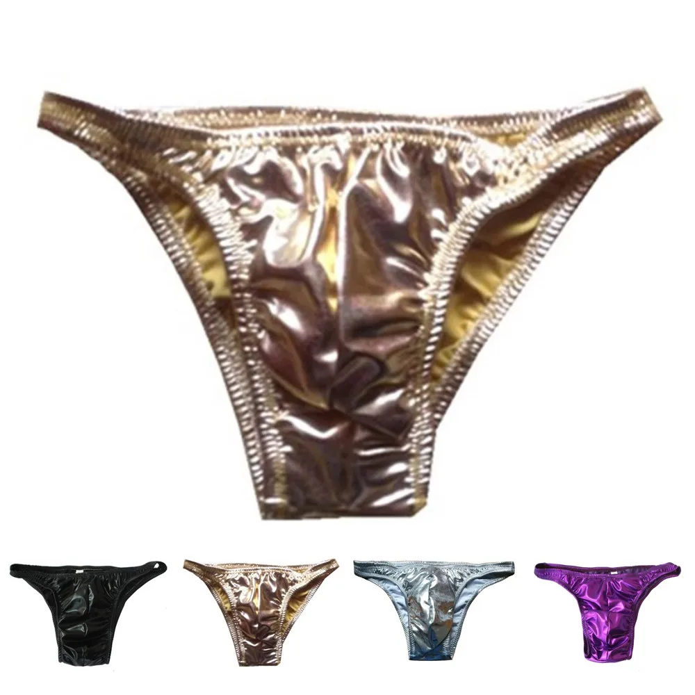 

Pouch Stretch Boxer Mens Briefs Slimfit Style T-back Vivid Color Casual