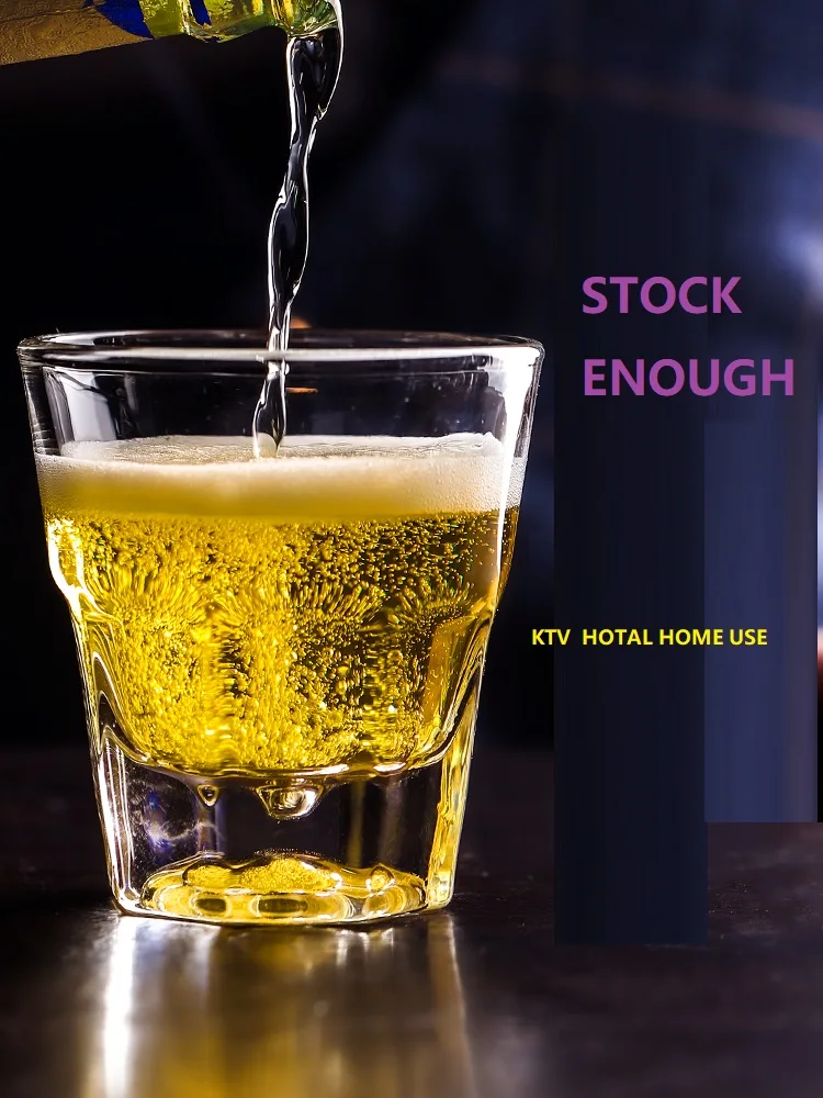 Бокал для вина утолщенное закаленное стекло чашка бар KTV прозрачная анти осенняя