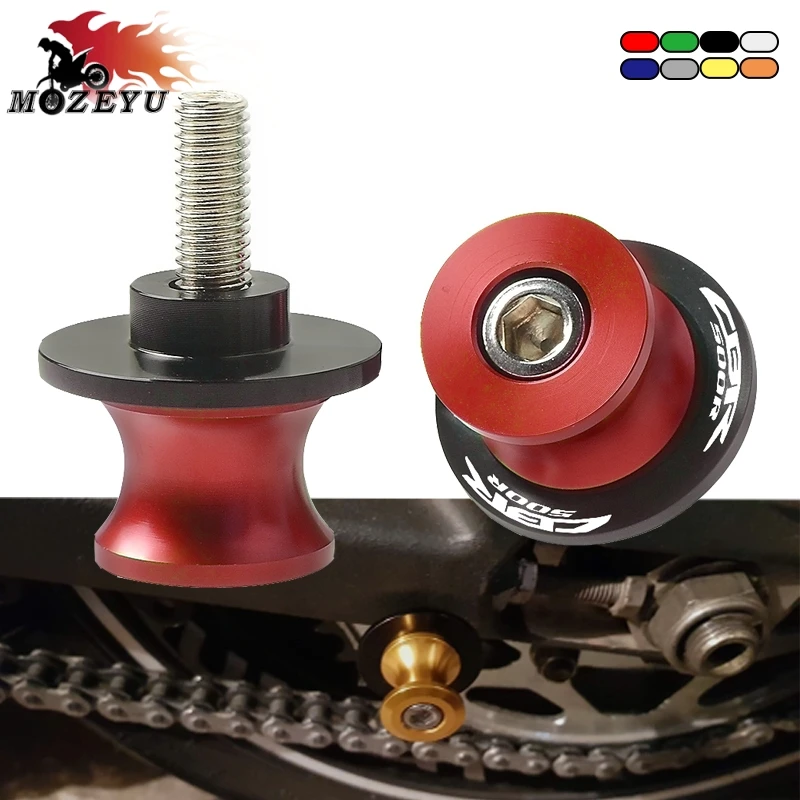 

For HONDA CBR500R CBR 500R 2013-2018 2017 2014 Motorcycle Accessories CNC Aluminum 6/8/10MM Swingarm Spools Slider Stands Screw