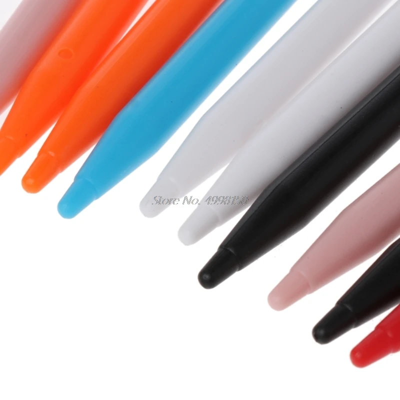 10 шт. Пластиковый Стилус для игровой консоли сенсорный экран Nintendo New Lapiz Tactil 2DS XL / LL