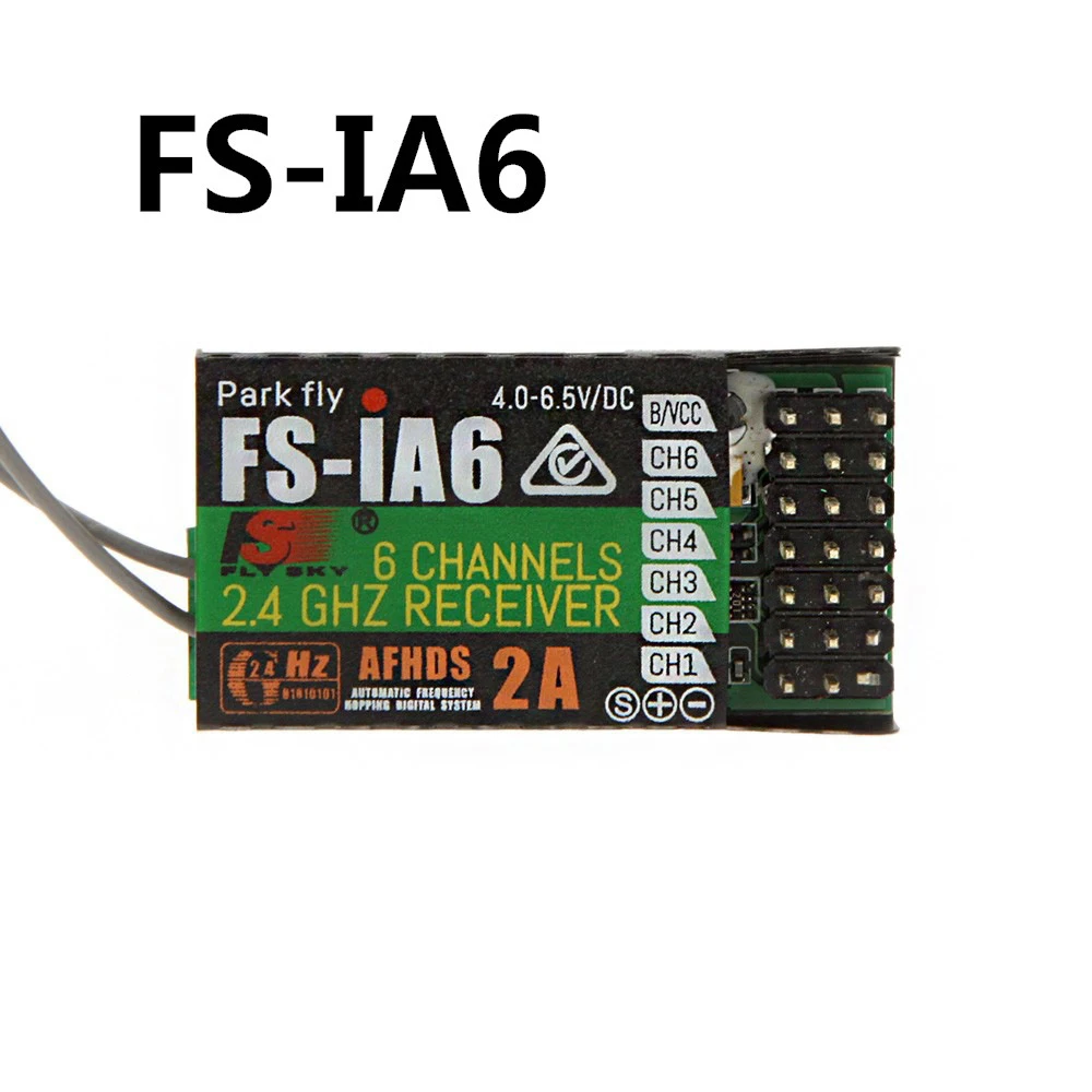 FlySky 2.4G FS-IA6 nuova uscita Ppm del ricevitore telecomandato a 6 canali