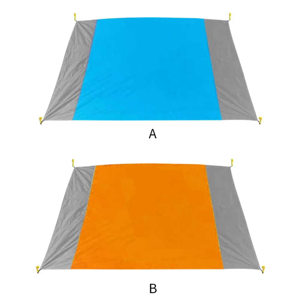 

2x2.1m Waterproof Pocket Beach Blanket Folding Camping Mat Mattress Portable Lightweight Mat Outdoor Picnic Mat Sand Beach Mat