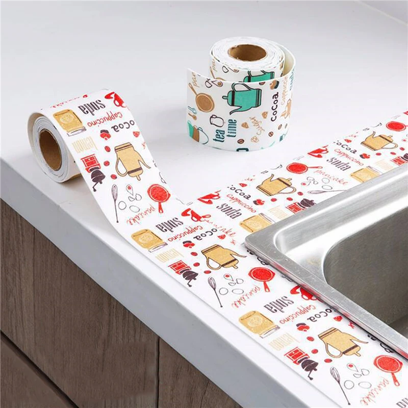Kitchen Sink Stickers Self-Adhesive Anti-Fouling Bathroom Toilet Waterproof Absorbent Gadgets Home Decor Accessories | Дом и сад