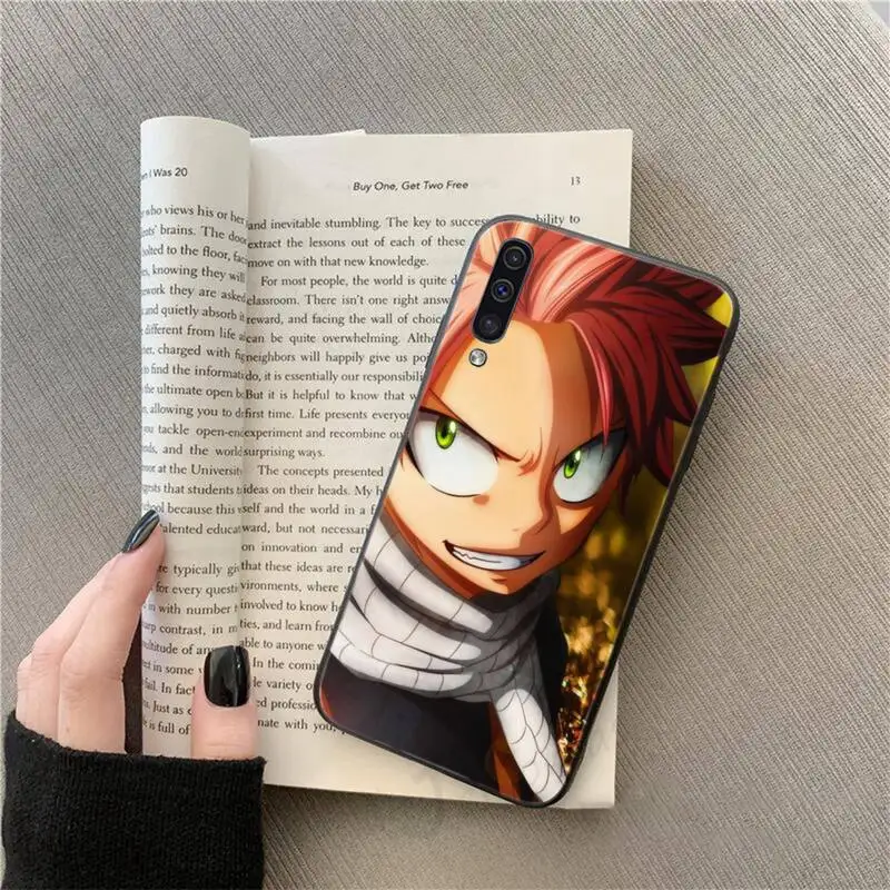 

anime fairy tail high quality cover Phone Case For Samsung galaxy S 9 10 20 A 10 21 30 31 40 50 51 71 s note 20 j 4 2018 plus