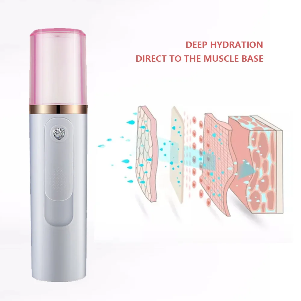 Профессиональный аппарат для паровой нанобани лица ультразвуковой Озон